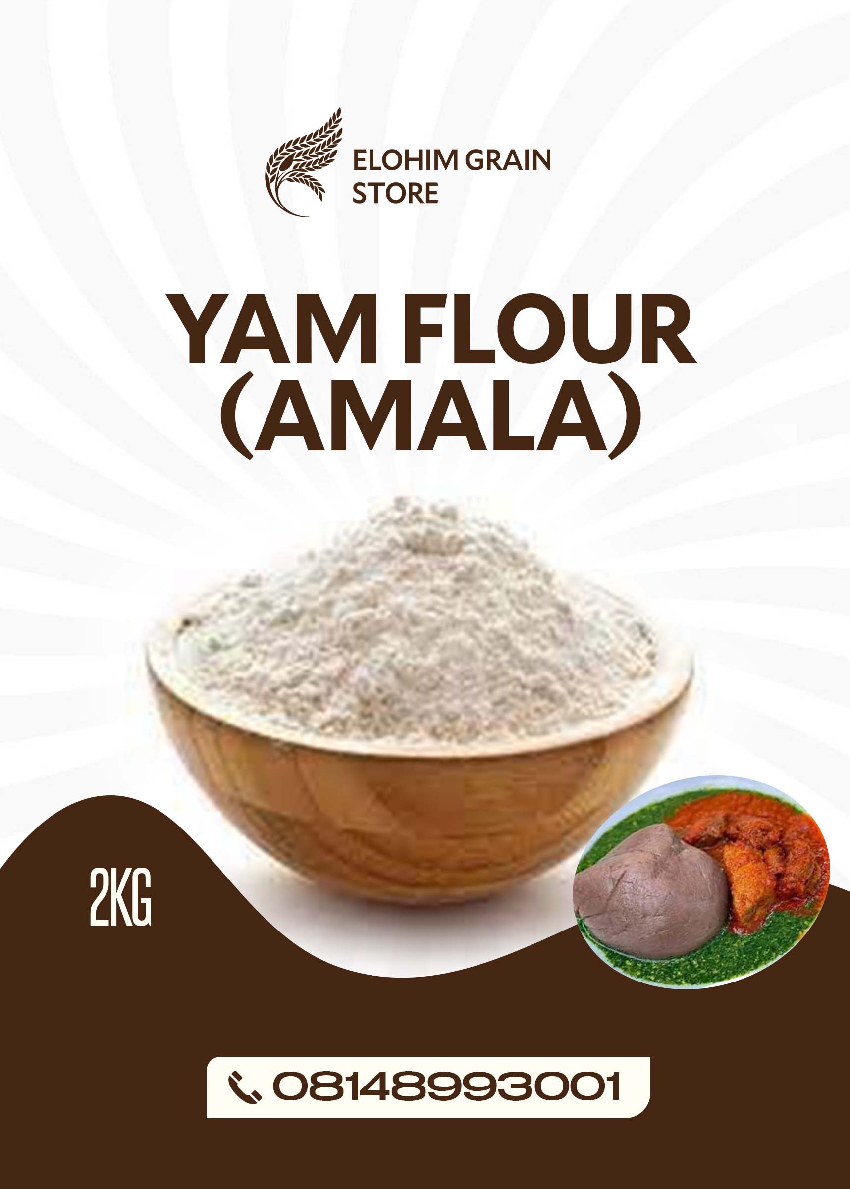 Yam-Flour(Amala)